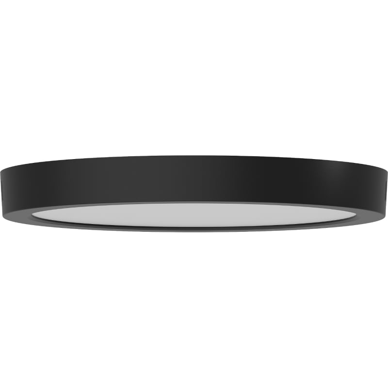 Mexen LDSR plafonnier LED en surface diamètre 30 cm, 24W, Froid - 6500K, 1920 lm, noir - L212-030-2465-70
