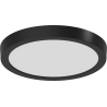 Mexen LDSR plafonnier LED en surface diamètre 30 cm, 24W, Froid - 6500K, 1920 lm, noir - L212-030-2465-70