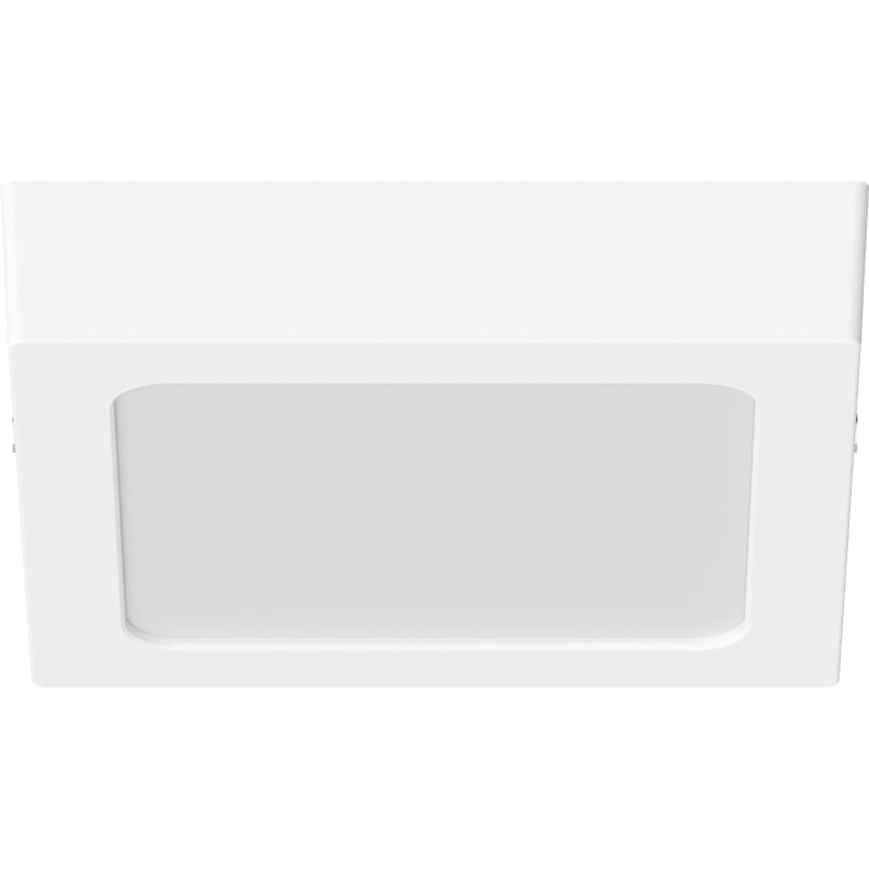 Mexen LDSS plafonnier de plafond LED en saillie 17 x 17 cm, 12W, Froid - 6500K, 1320 lm, blanc - L213-017-1265-20