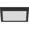 Mexen LDSS plafonnier LED monté en surface 30 x 30 cm, 24W, Neutre - 4000K, 1920 lm, noir - L213-030-2440-70