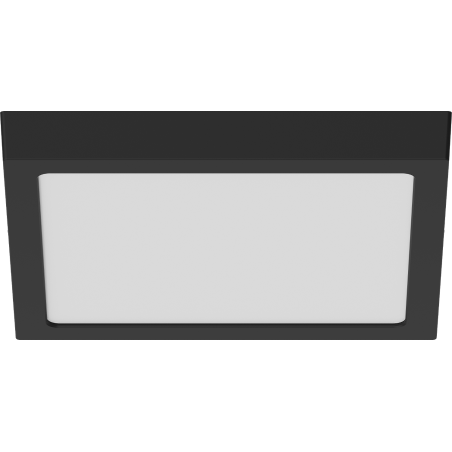 Mexen LDSS plafonnier LED de plafond 30 x 30 cm, 24W, Blanc froid - 6500K, 1920 lm, noir - L213-030-2465-70