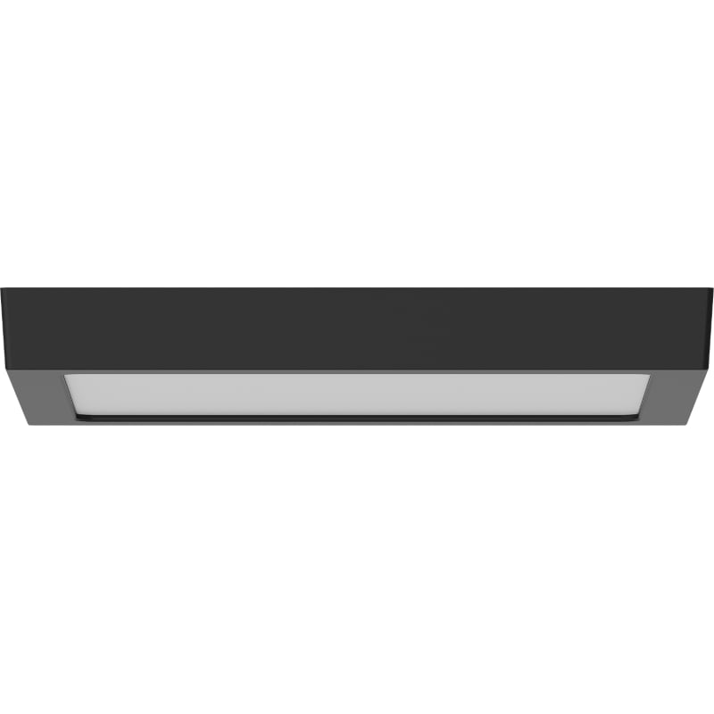 Mexen LDSS plafonnier LED de plafond 30 x 30 cm, 24W, Blanc froid - 6500K, 1920 lm, noir - L213-030-2465-70