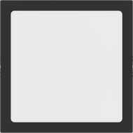 Mexen LDSS plafonnier LED de plafond 30 x 30 cm, 24W, Blanc froid - 6500K, 1920 lm, noir - L213-030-2465-70