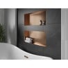 Mexen X-Wall-NR étagère encastrée sans rebord 75 x 30 cm, cuivre brossé - 19C1753010