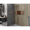 Mexen X-Wall-NR étagère encastrée sans rebord 75 x 30 cm, cuivre brossé - 19C1753010