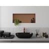 Mexen X-Wall-NR étagère encastrée sans rebord 75 x 30 cm, cuivre brossé - 19C1753010