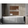 Mexen X-Wall-NR étagère encastrée sans rebord 75 x 30 cm, cuivre brossé - 19C1753010