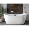 Mexen X-Wall-R étagère encastrée avec collerette 75 x 30 cm, cuivre brossé - 19C0753010