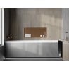 Mexen X-Wall-R étagère encastrée avec collerette 75 x 30 cm, cuivre brossé - 19C0753010