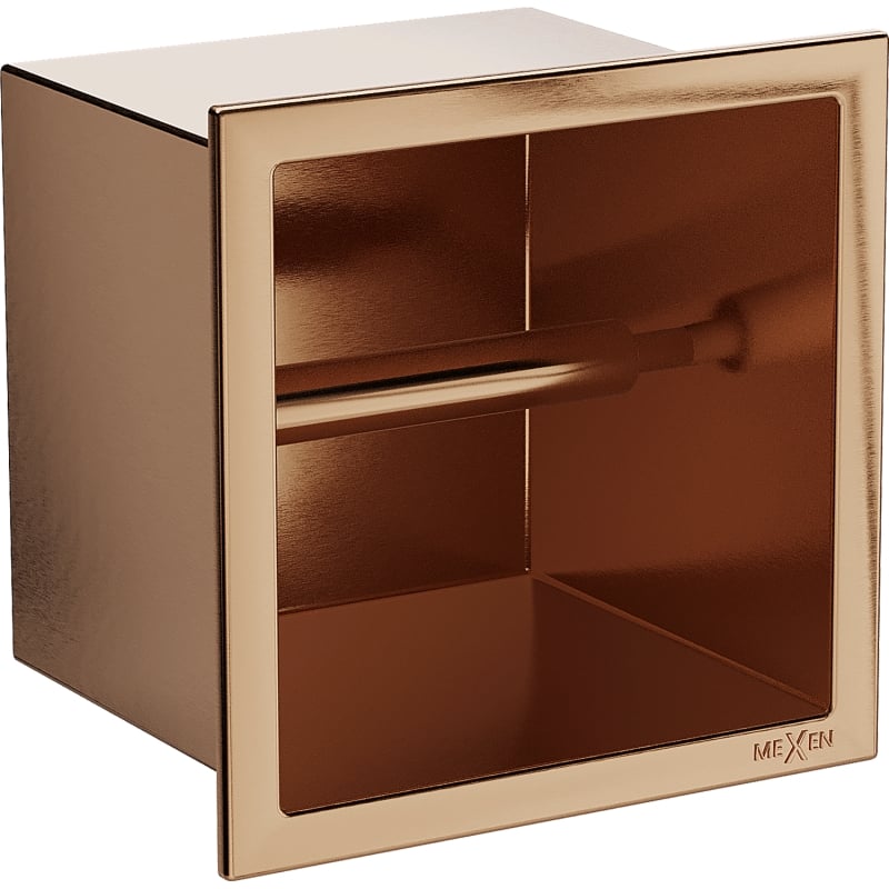 Mexen X-Wall-P support pour papier toilette, cuivre brossé - 19C3