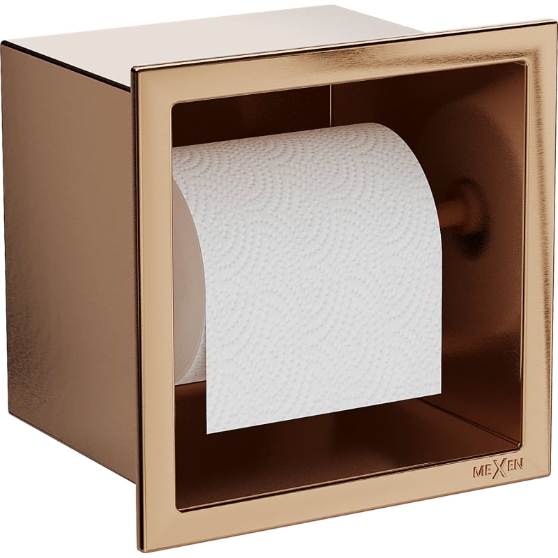 Mexen X-Wall-P support pour papier toilette, cuivre brossé - 19C3