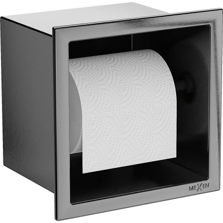 Mexen X-Wall-P support de papier toilette, gris acier brossé - 19E3