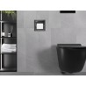 Mexen X-Wall-P support de papier toilette, gris acier brossé - 19E3
