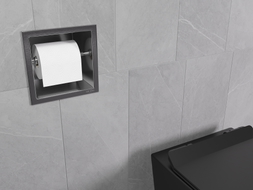 Mexen X-Wall-P support de papier toilette, gris acier brossé - 19E3