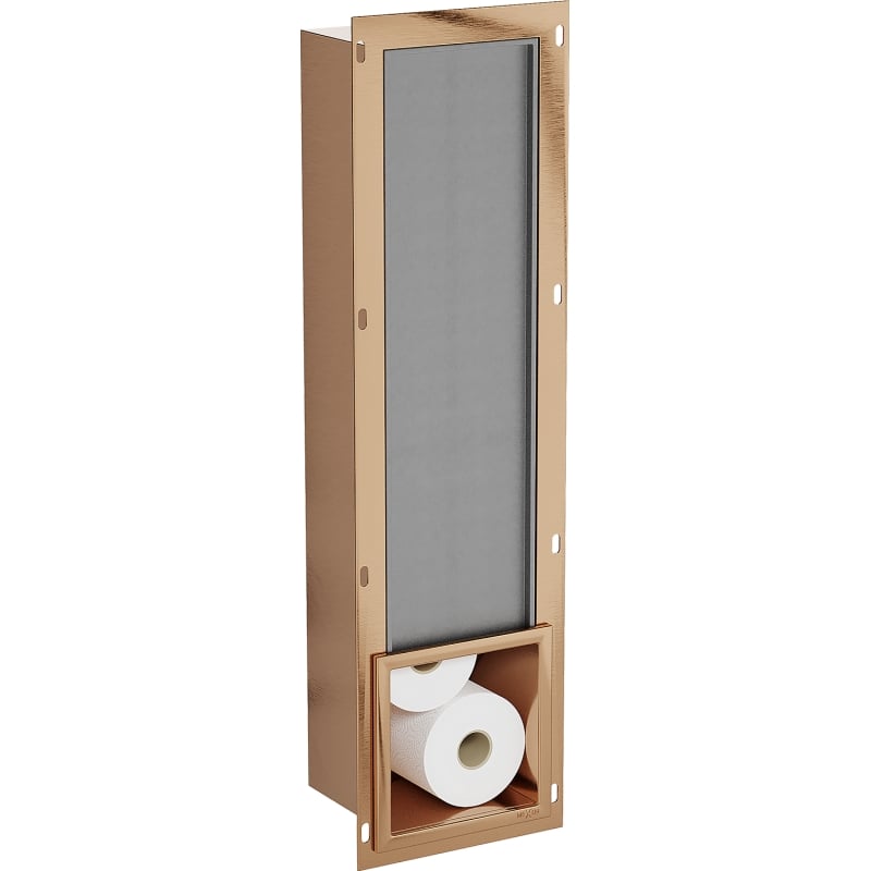 Mexen X-Wall-B magasin de papier toilette, cuivre brossé - 19C5