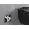 Mexen X-Wall-B porte-papier toilette, gris métallisé brossé - 19E5