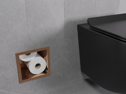 Mexen X-Wall-B magasin de papier toilette, cuivre brossé - 19C5