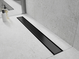 Mexen Flat ABS drain linéaire 2 en 1 70 cm, noir - 1769070