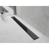 Mexen Flat MGB bonde linéaire 50 cm, verre noir - 1026050-15
