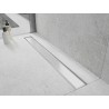 Mexen Flat 360° MGW caniveau de douche linéaire rotatif 60 cm, verre blanc - 1027060-40
