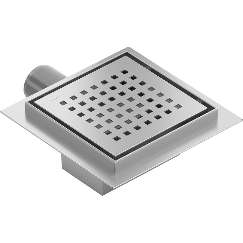 Mexen Flat-Q M08 écoulement de sol carré 15 x 15 cm, inox - 1010515