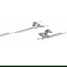 Mexen Estela porte-serviettes, Chrome - 7011524-00