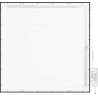 Mexen Brill panneau de plafond LED encastré 60 x 60 cm, 40W, Neutre - 4000K, 3600 lm, noir - L200-060-060-4040-70