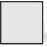 Mexen Brill panneau de plafond LED encastré 60 x 60 cm, 40W, Neutre - 4000K, 3600 lm, noir - L200-060-060-4040-70
