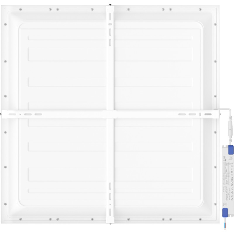 Mexen Brill-S panneau LED de plafond en surface 60 x 60 cm, 40W, Neutre - 4000K, 4000 lm, blanc - L205-060-060-4040-20