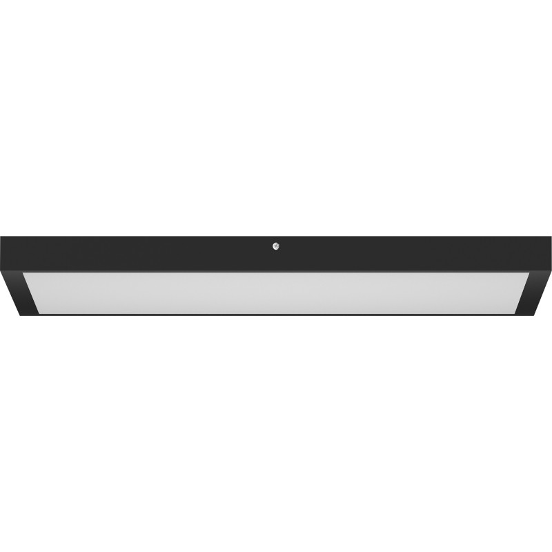 Mexen Brill-S panneau de plafond LED en surface 60 x 60 cm, 48W, Neutre - 4000K, 4800 lm, noir - L206-060-060-4840-70