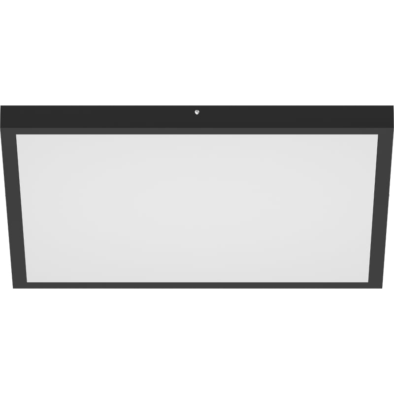 Mexen Brill-S panneau de plafond LED en surface 60 x 60 cm, 48W, Neutre - 4000K, 4800 lm, noir - L206-060-060-4840-70