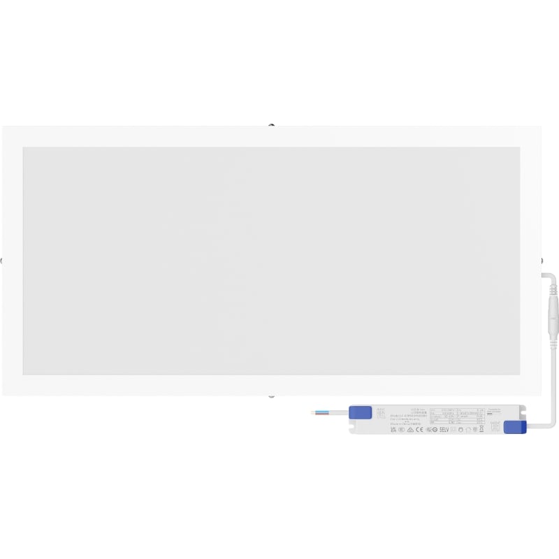 Mexen Brill-S panneau LED de plafond monté en surface 60 x 30 cm, 24W, Neutre - 4000K, 2880 lm, blanc - L207-060-030-2440-20