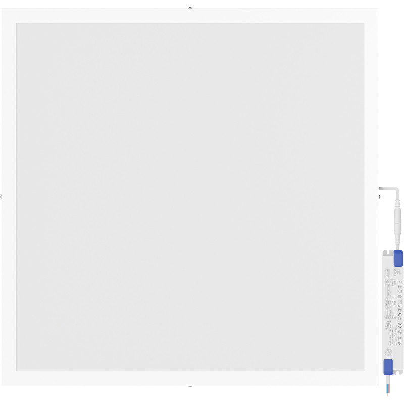 Mexen Brill-S panneau de plafond LED en saillie 60 x 60 cm, 36W, Neutre - 4000K, 4320 lm, blanc - L207-060-060-3640-20