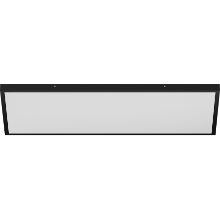 Mexen Brill-S panneau de plafond LED en surface 120 x 60 cm, 60W, Neutre - 4000K, 6600 lm, noir - L207-120-060-6040-70