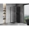 Mexen Mist-F cabine de douche pliante droite 120 x 110 cm, cadre noir, noir - 8A6T-120-110-70-70-P - 8A6T-120-120-70-70-P