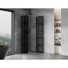 Mexen Mist-F Duo cabine de douche pliante 70 x 70 cm, grille noire, noire - 8A6-070L-070P-70-77