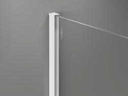 Mexen profilé mural pour cloison de douche 8 mm, blanc - 800-00-20