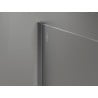 Mexen listwa murale pour paroi de douche 8 mm, gun gray brossé - 800-00-66