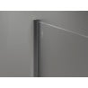 Mexen listwa murale pour cloison de douche 8 mm, métal canon - 800-00-95