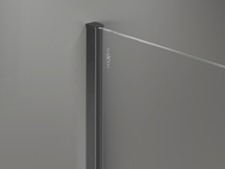 Mexen Uni-I1 Profilé mural pour paroi de douche de 8 mm, gun metal - 800-00-95