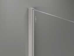 Mexen Uni-I1 profil mural pour paroi de douche 8 mm, nickel brossé - 800-00-97