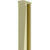 Mexen liste mural pour paroi de douche 10 mm, dorée - 800-00-50-X