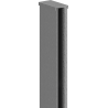 Mexen Uni-I2 profilé mural pour paroi de douche de 10 mm, gun gray brossé - 800-00-66-X