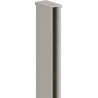 Mexen Uni-I2 profilé mural pour paroi de douche de 10 mm, nickel brossé - 800-00-97-X