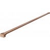 Mexen Uni-P2 support droit pour paroi de douche 10 mm, cuivre brossé - 830-10-65