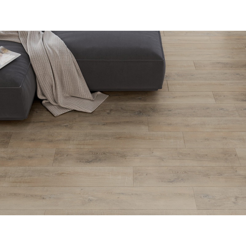 Mexen Casa Grande échantillon de panneaux vinyles LVT Dryback 2,5 mm, sous-couche PVC, 4 chanfreins en V, Chêne - F1314-S