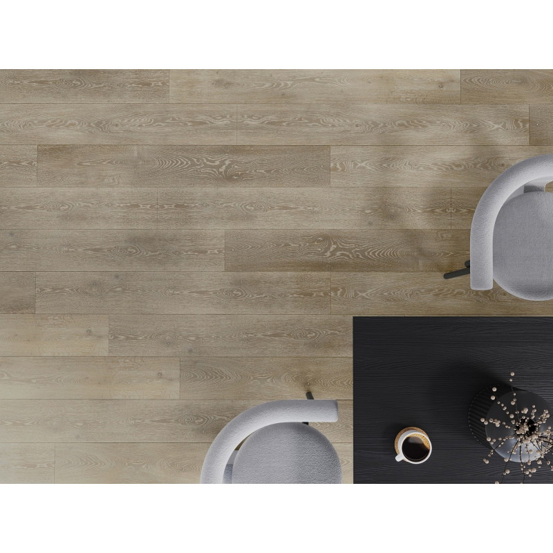 Mexen Jasper échantillon de lames vinyles LVT Dryback 2,5 mm, sous-couche PVC, 4 V-Joint, Chêne - F1318-S