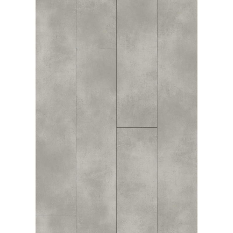 Mexen Imperial Grey  échantillon de panneaux vinyles LVT Dryback 2,5 mm, sous-couche PVC, 4 V-Joint, Béton - F1354-S