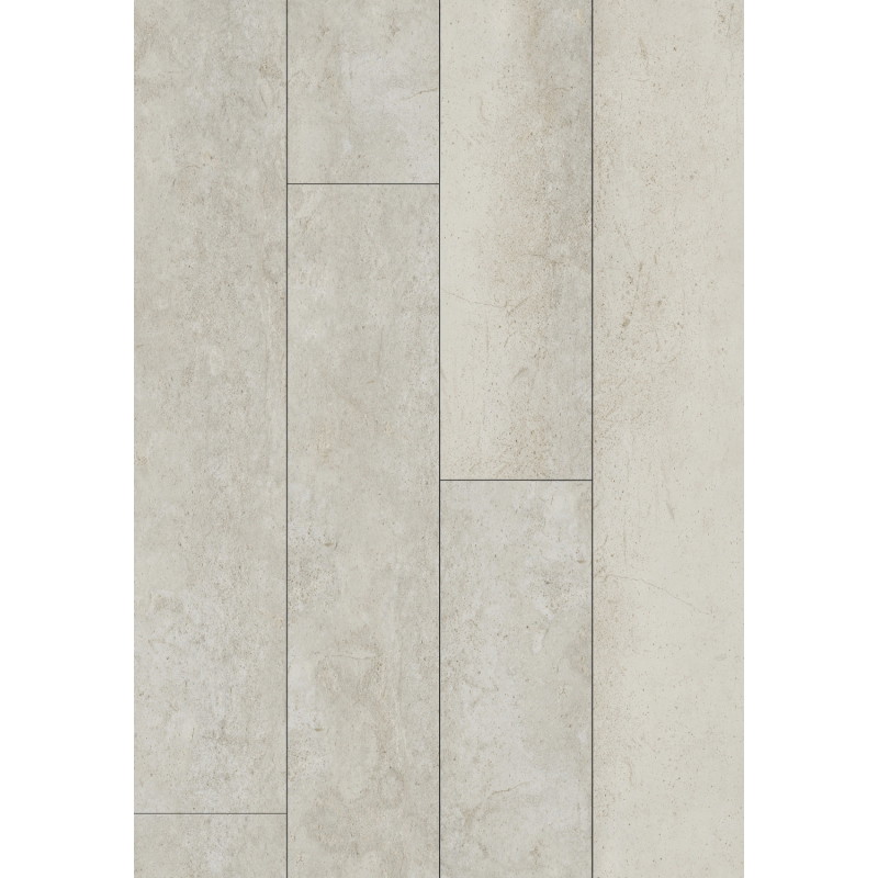 Mexen Baltic Grey échantillon de panneaux vinyle LVT Dryback 2,5 mm, sous-couche PVC, 4 V-Joint, Travertin - F1358-S