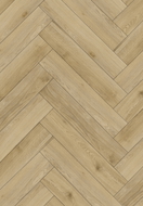 Mexen Charter Oak échantillon de panneaux vinyles chevrons LVT Dryback 2,5 mm, sous-couche PVC, 4 V-joints, Chêne - F1469-S